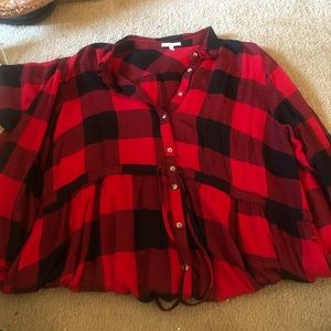 Maurices plaid dress